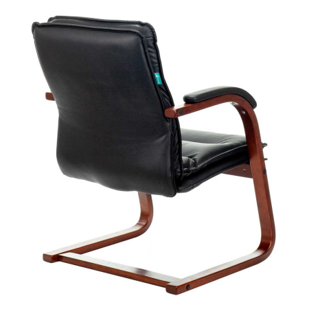 Стул Бюрократ T-9927WALNUT-AV, черный