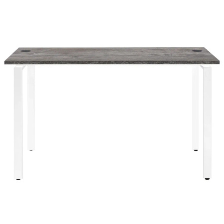 Стол письменный Millwood Лофт Сиэтл (ДТ-5), 1300х700 мм, сосна пасадена, белый