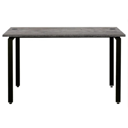 Стол письменный Millwood Лофт Сиэтл (ДТ-5), 1300х700 мм, сосна пасадена, черный