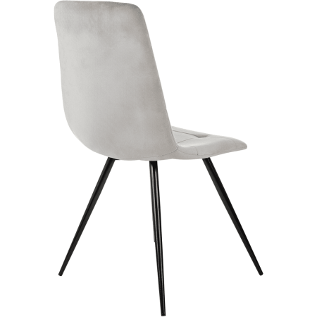 Стул Бюрократ "CH-K1_4", ткань, светло-серый, металл, комплект 4 штуки