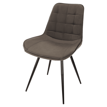 Стул Бюрократ "CH-K2_4", ткань, коричневый, металл, комплект 4 штуки