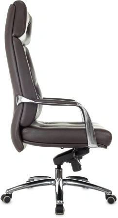 Кресло компьютерное Бюрократ DAO, кожа, коричневый Кресло компьютерное Бюрократ DAO, кожа, коричневый