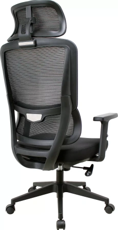 Кресло компьютерное EVERPROF Work, сетка, черный, пластик