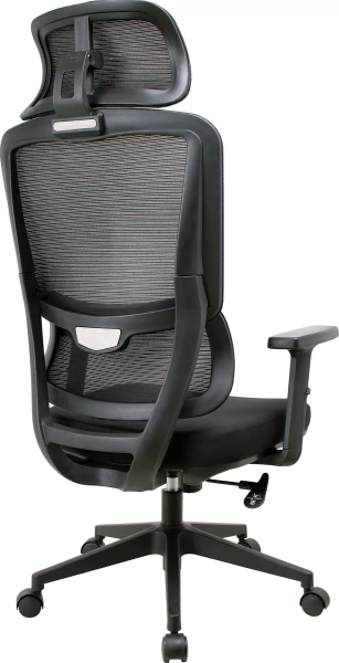 Кресло компьютерное EVERPROF Work, сетка, черный, пластик