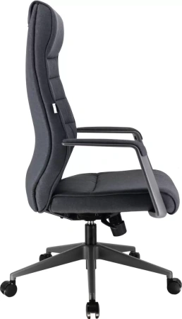 Кресло компьютерное EVERPROF Bangkok, ткань, темно-серый, металл, корпус черный