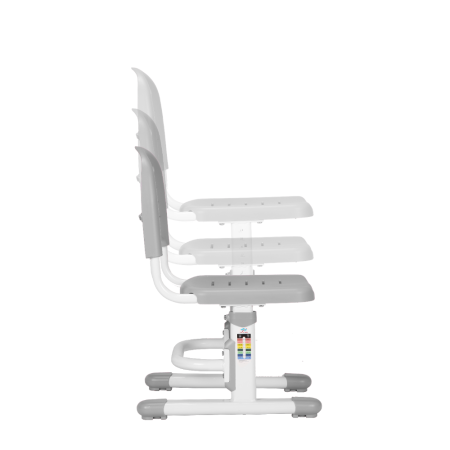 Растущая парта со стулом FunDesk Cubby Botero Grey, серый