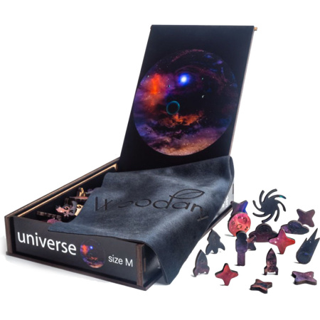 Пазл деревянный "Universe", разноцветный