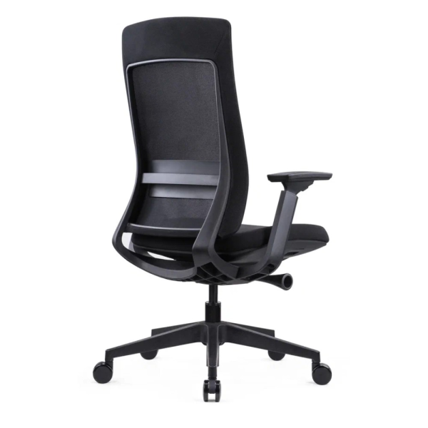 Кресло компьютерное SitZone E-VL002B, сетка, ткань, пластик, черный, -30%