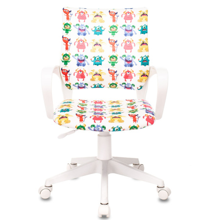 Детское компьютерное кресло Бюрократ BUROKIDS 1 W, монстры