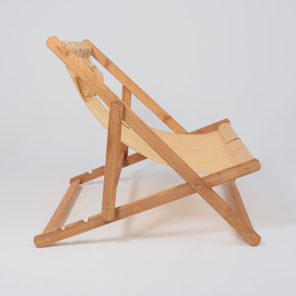 Кресло-шезлонг двойной DYATEL, ткань, бежевый, массив сосны Кресло-шезлонг двойной DYATEL, ткань, бежевый, массив сосны