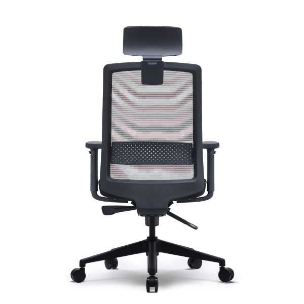 Кресло компьютерное Bestuhl S30, рама черная, черный/красный