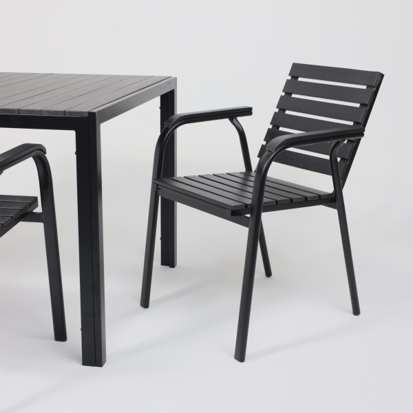 Кресло садовое AksHome SICILY, черный