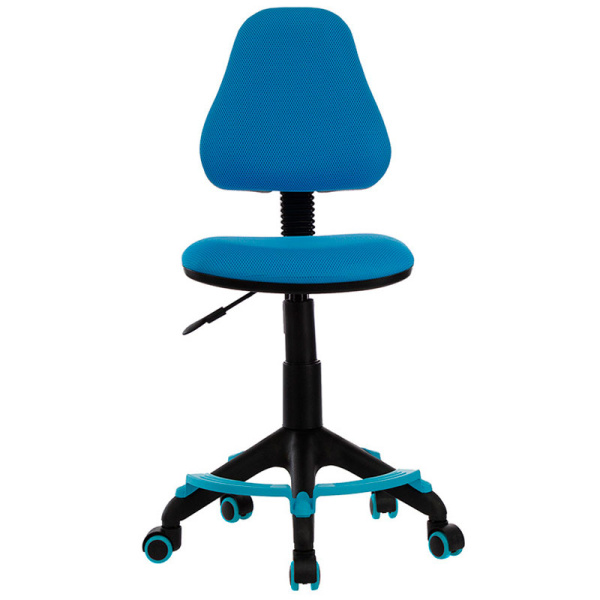 Детское компьютерное кресло Бюрократ KD-4-F/TW-55, голубой Детское компьютерное кресло Бюрократ KD-4-F/TW-55, голубой