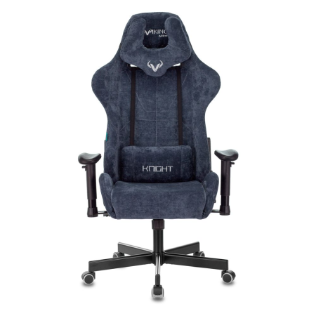 Игровое компьютерное кресло VIKING KNIGHT Fabric Light-27, синий