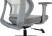 Кресло компьютерное Бюрократ MC-G411N-H, сетка/ткань, серый