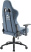 Кресло игровое EVERPROF Ghost ткань, синий, крестов. металл