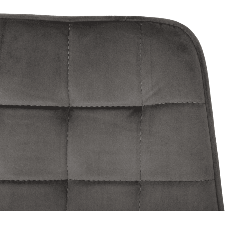 Стул Бюрократ "CH-K2_2", ткань, темно-серый, металл, комплект 2 штуки