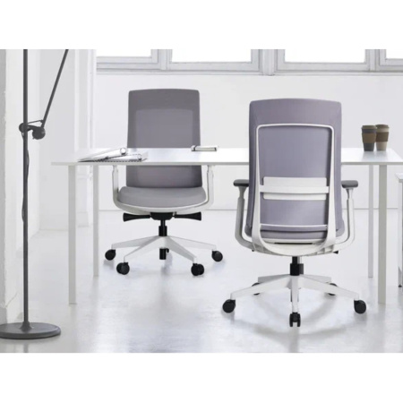 Кресло компьютерное SitZone E-VL002A, сетка, ткань, пластик, черный