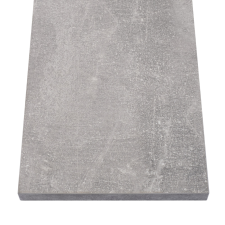 Стол журнальный ALLERD RION, белый муар, Бетон