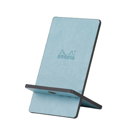 Подставка для мобильного телефона Rhodiarama, дерево, морская волна