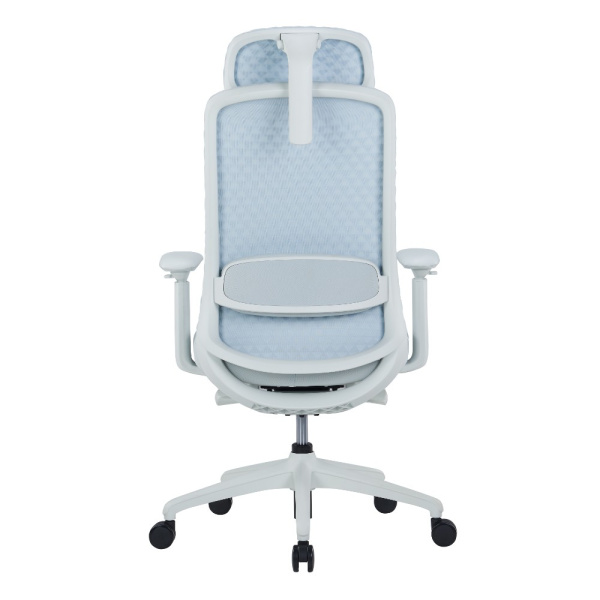 Кресло эргономичное SitZone CH-531A, ткань, пластик, белый