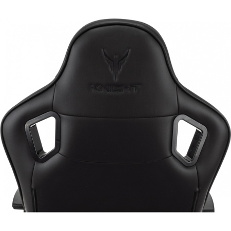 Кресло игровое Бюрократ Knight Gladiator, экокожа, металл, черный Кресло игровое Бюрократ Knight Gladiator, экокожа, металл, черный