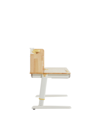 Стол Ergosmart регулируемый Galleon, 1200х700х(520-760) мм, гевея, с книжной полкой