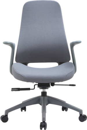 Кресло компьютерное EVERPROF Bug ткань, серый, крестов. пластик