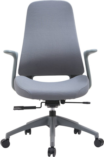 Кресло компьютерное EVERPROF Bug ткань, серый, крестов. пластик