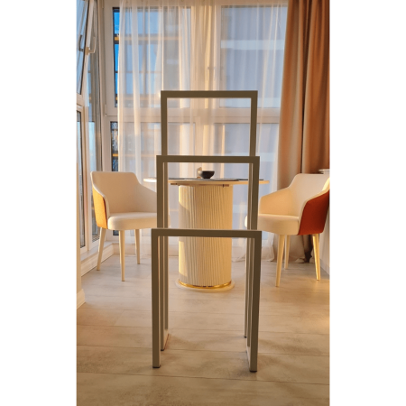 Вешалка напольная ALLERD 120 GEON, белый муар