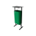 Урна уличная для мусора СТАНДАРТ, 50 л, металл, зелёный