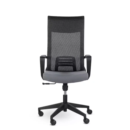 Кресло компьютерное UTFC Рекорд М-878 ткань, серый, крестов. пластик