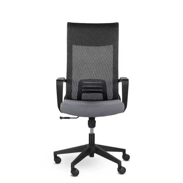 Кресло компьютерное UTFC Рекорд М-878 ткань, серый, крестов. пластик