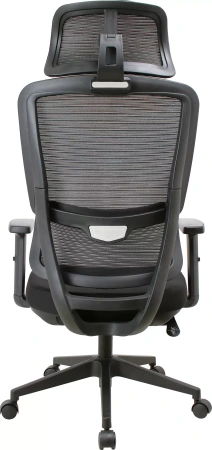 Кресло компьютерное EVERPROF Work, сетка, черный, пластик