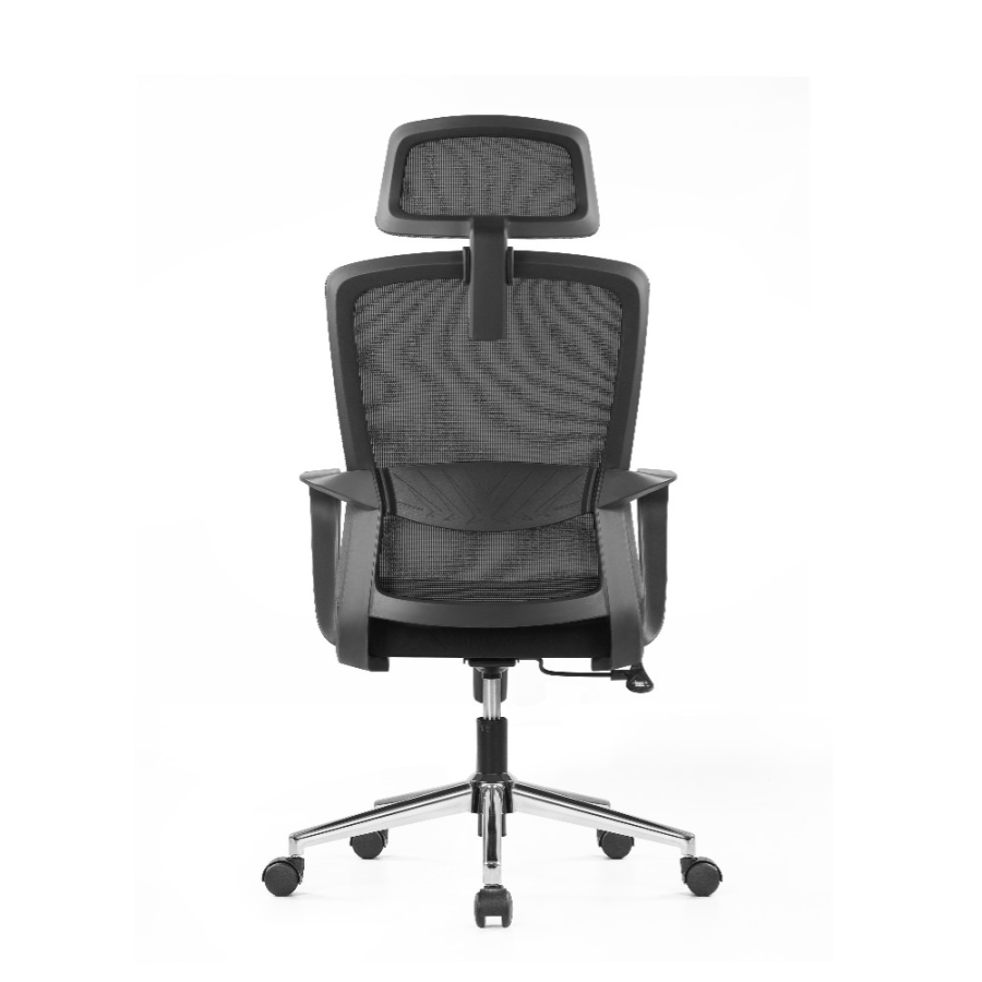 Кресло компьютерное SitZone U-060A, сетка, ткань, черный, - 30%