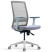 Кресло компьютерное Bestuhl S30, рама белая, серый