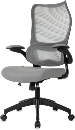 Кресло компьютерное Бюрократ Sigma 1 сетка, ткань, серый