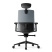 Кресло компьютерное Bestuhl J2, рама черная, серый
