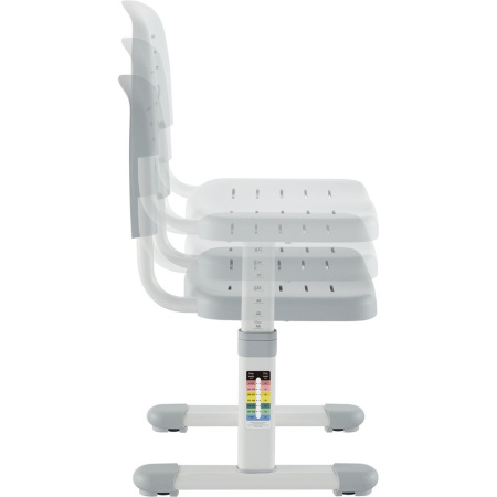 Растущая парта со стулом FunDesk Bellissima Grey, серый