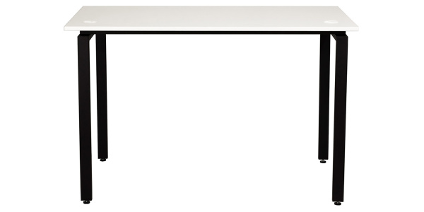 Стол письменный Сиэтл, черный, белый