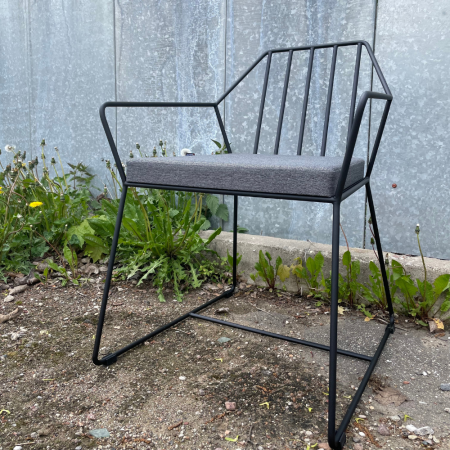 Кресло ALLERD MILORD, ткань, графит