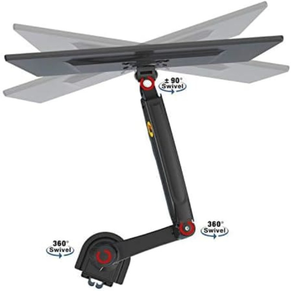 Кронштейн для монитора NB H100 (на один монитор), т.-серый