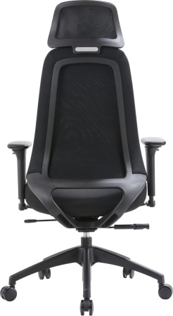 Кресло компьютерное EVERPROF Ant ткань, черный, крестов. пластик