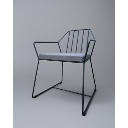 Кресло ALLERD MILORD, ткань, графит