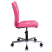 Кресло компьютерное Бюрократ СH-330M/VELV36, розовый