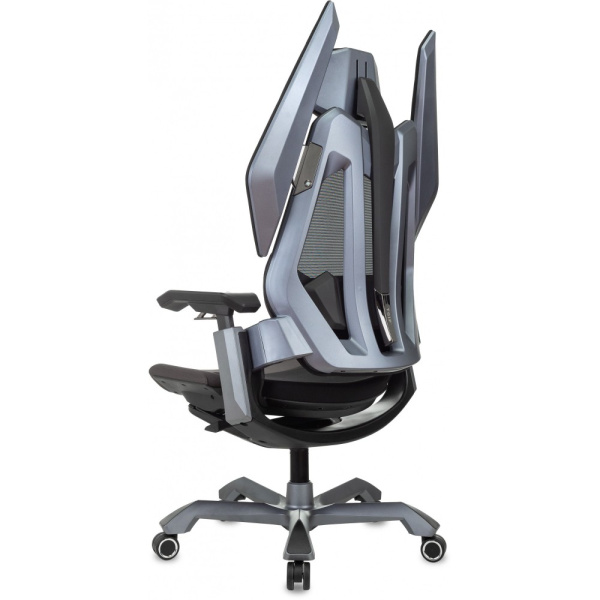 Кресло игровое Knight Aero, ткань, пластик, черный Кресло игровое Knight Aero, ткань, пластик, черный