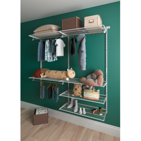 Гардеробная система Optima G180, белая