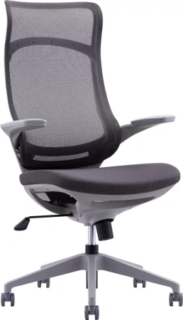 Кресло компьютерное EVERPROF Spirit, сетка, серый