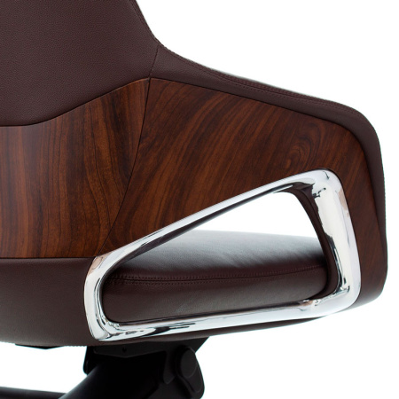 Кресло компьютерное Бюрократ DAO-2, коричневый