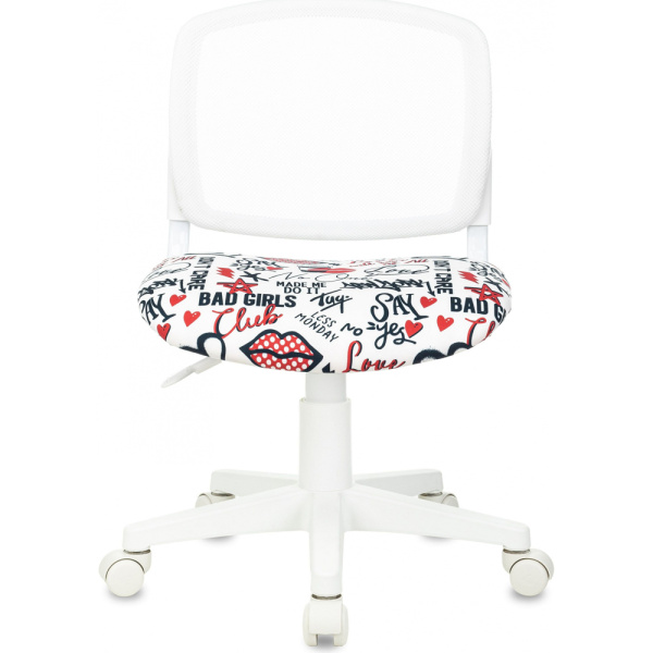 Детское компьютерное кресло Бюрократ CH-W296NX, белый